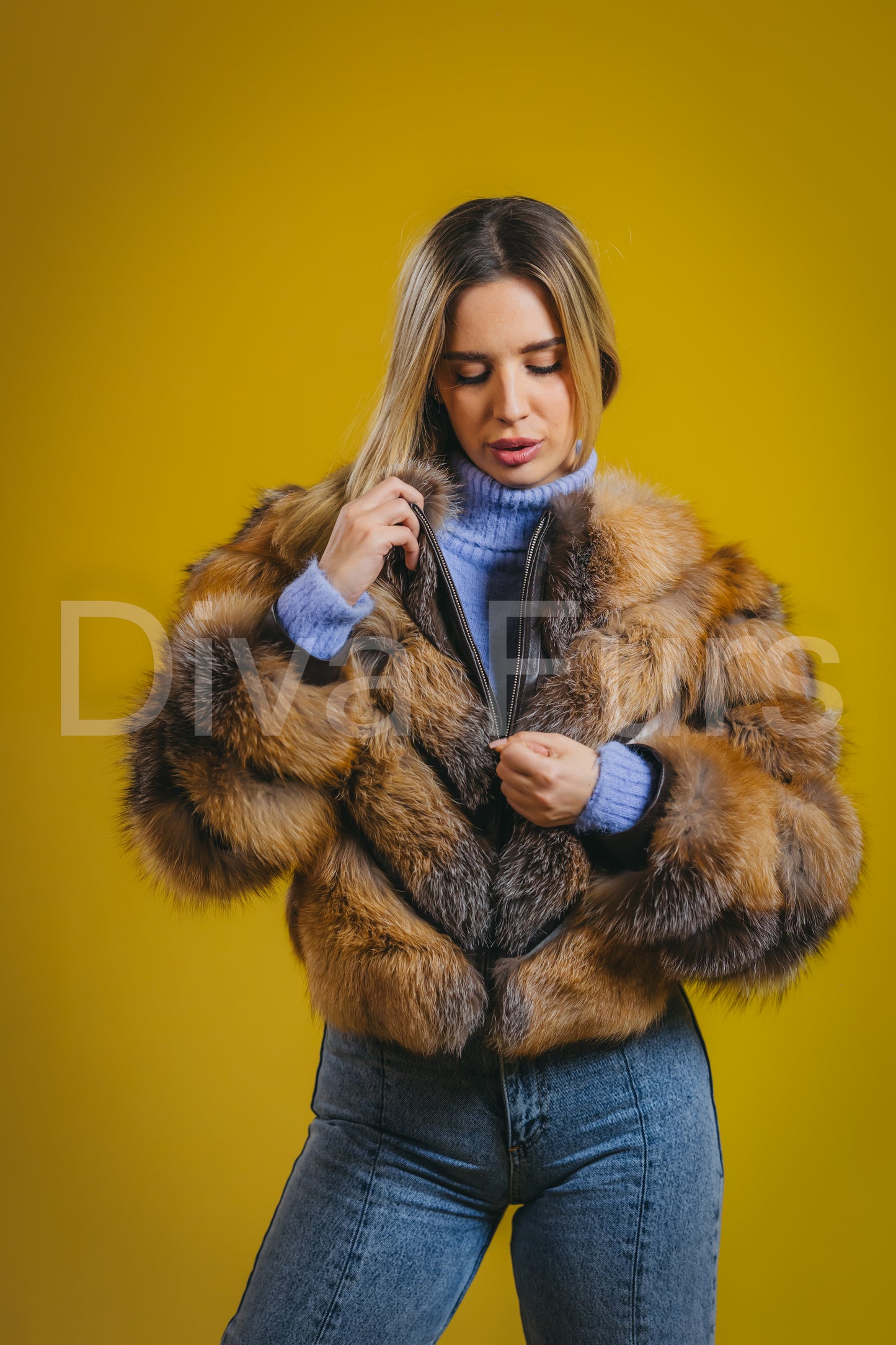 Bunda Aurora-braon šarena