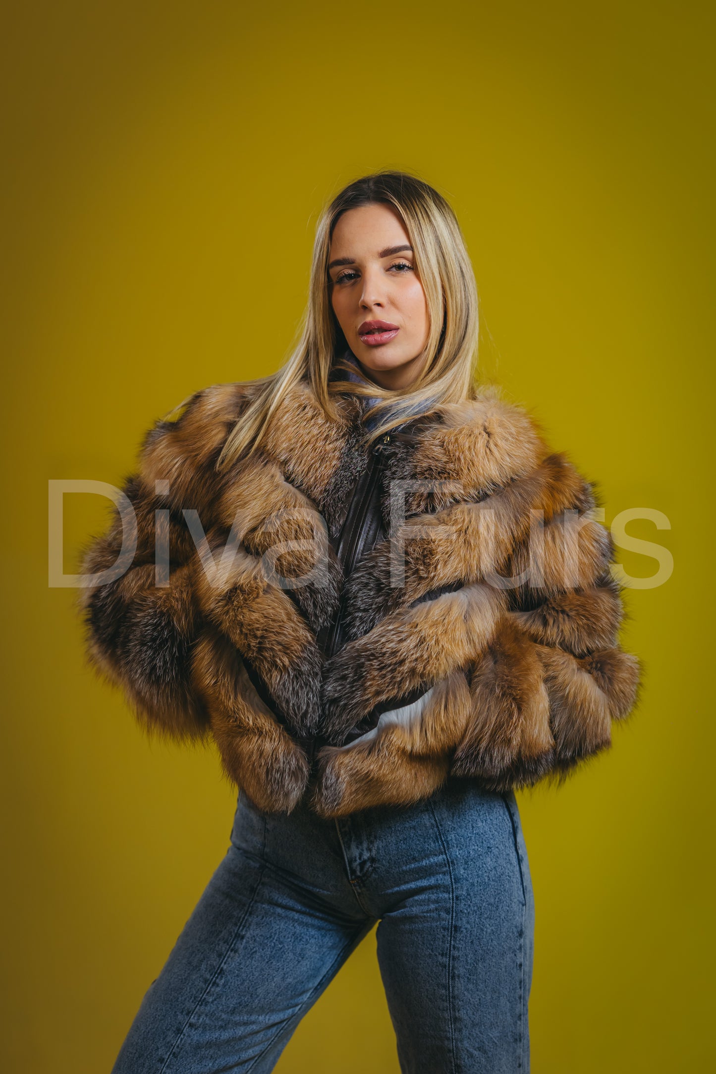 Bunda Aurora-braon šarena