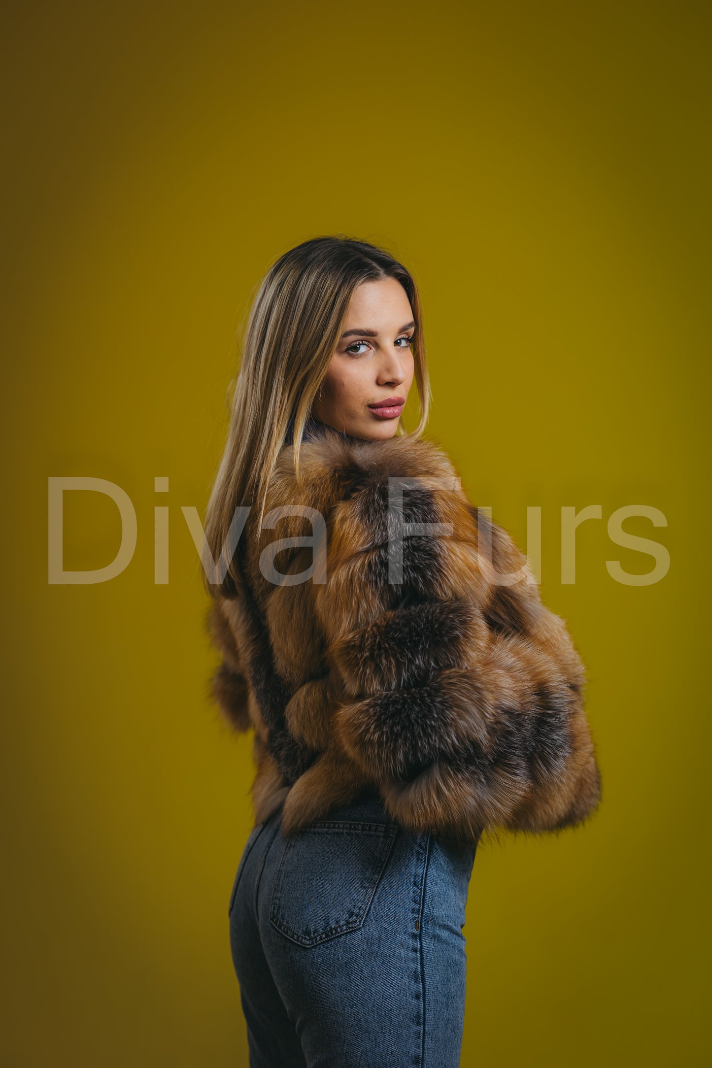 Bunda Aurora-braon šarena